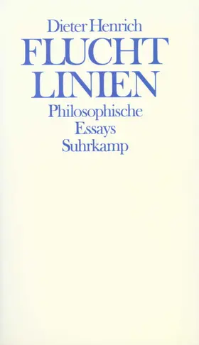 Henrich |  Fluchtlinien | Buch |  Sack Fachmedien