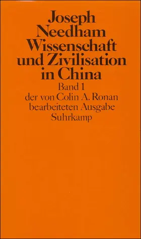 Needham |  Wissenschaft und Zivilisation in China I | Buch |  Sack Fachmedien