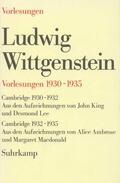 Wittgenstein / Ambrose / Lee |  Vorlesungen 1930–1935 | Buch |  Sack Fachmedien