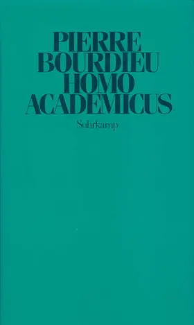 Bourdieu |  Homo academicus | Buch |  Sack Fachmedien