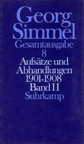 Cavalli / Simmel / Krech |  Aufsätze und Abhandlungen 1901 - 1908. Bd. 2 | Buch |  Sack Fachmedien