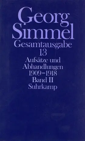 Simmel / Latzel / Rammstedt |  Gesamtausgabe in 24 Bänden | Buch |  Sack Fachmedien