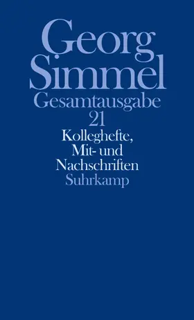 Simmel / Rammstedt / Rol |  Gesamtausgabe in 24 Bänden | Buch |  Sack Fachmedien