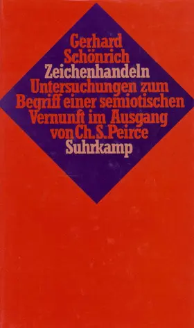 Schönrich |  Zeichenhandeln | Buch |  Sack Fachmedien
