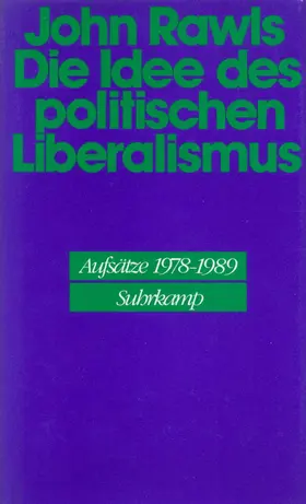 Hinsch / Rawls |  Die Idee des politischen Liberalismus | Buch |  Sack Fachmedien