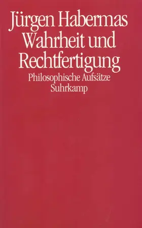 Habermas |  Wahrheit und Rechtfertigung | Buch |  Sack Fachmedien