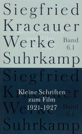 Kracauer / Mülder-Bach | Werke in neun Bänden | Buch | 978-3-518-58346-3 | sack.de