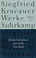 Kracauer / Belke |  Frühe Schriften aus dem Nachlaß | Buch |  Sack Fachmedien