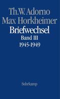 Adorno / Horkheimer / Gödde |  Adorno, T: Briefwechsel Horkheimer /3 | Buch |  Sack Fachmedien