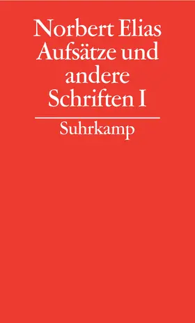 Elias |  Gesammelte Schriften in 19 Bänden | Buch |  Sack Fachmedien