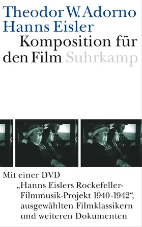 Adorno / Eisler / Gall |  Komposition für den Film. Mit DVD | Buch |  Sack Fachmedien