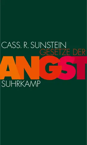 Sunstein |  Gesetze der Angst | Buch |  Sack Fachmedien