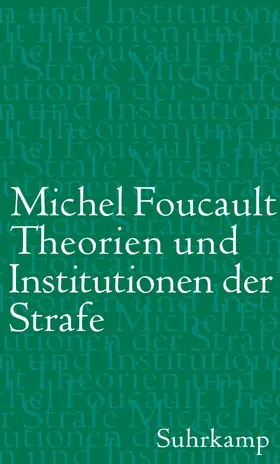 Foucault |  Theorien und Institutionen der Strafe | Buch |  Sack Fachmedien