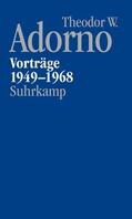 Adorno / Schwarz |  Nachgelassene Schriften. Abteilung V: Vorträge und Gespräche | Buch |  Sack Fachmedien