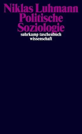 Luhmann / Kieserling | Politische Soziologie | E-Book | www.sack.de