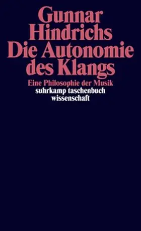 Hindrichs | Die Autonomie des Klangs | E-Book | www.sack.de