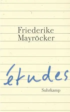 Mayröcker |  études | eBook | Sack Fachmedien