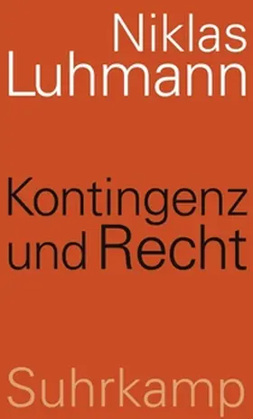 Luhmann / Schmidt | Kontingenz und Recht | E-Book | www.sack.de