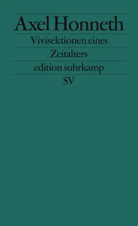 Honneth | Vivisektionen eines Zeitalters | E-Book | www.sack.de