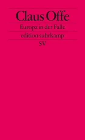 Offe | Europa in der Falle | E-Book | www.sack.de