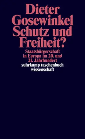 Gosewinkel |  Schutz und Freiheit? | eBook | Sack Fachmedien