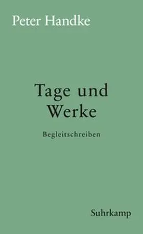 Handke |  Tage und Werke | eBook | Sack Fachmedien