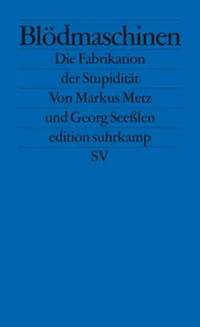 Metz / Seeßlen | Blödmaschinen | E-Book | www.sack.de