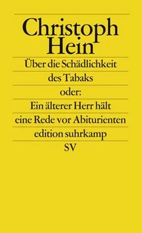 Hein | Über die Schädlichkeit des Tabaks | E-Book | www.sack.de