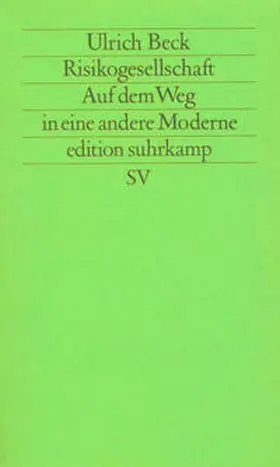 Beck |  Risikogesellschaft | eBook | Sack Fachmedien
