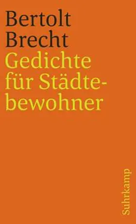 Brecht / Buono |  Gedichte für Städtebewohner | eBook | Sack Fachmedien