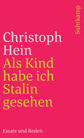 Hein |  Als Kind habe ich Stalin gesehen | eBook | Sack Fachmedien