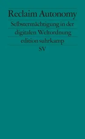 Augstein |  Reclaim Autonomy | eBook | Sack Fachmedien