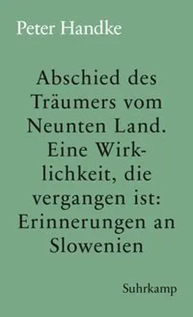 Handke | Abschied des Träumers vom Neunten Land | E-Book | www.sack.de
