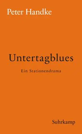Handke |  Untertagblues | eBook | Sack Fachmedien