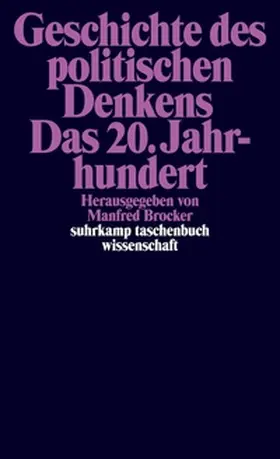 Brocker | Geschichte des politischen Denkens. Das 20. Jahrhundert | E-Book | www.sack.de