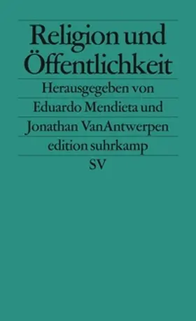 Mendieta / VanAntwerpen |  Religion und Öffentlichkeit | eBook | Sack Fachmedien