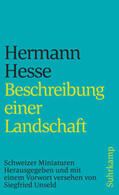 Hesse / Unseld |  Beschreibung einer Landschaft | eBook | Sack Fachmedien
