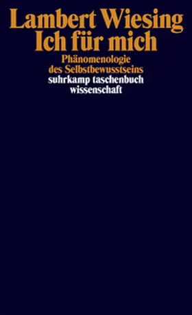 Wiesing | Ich für mich | E-Book | www.sack.de