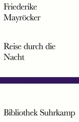 Mayröcker | Reise durch die Nacht | E-Book | www.sack.de