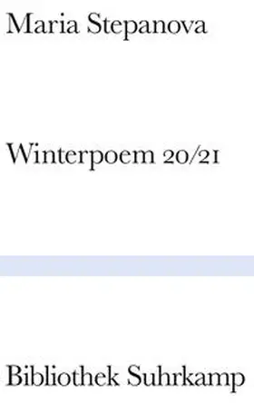 Stepanova |  Winterpoem 20/21 | eBook | Sack Fachmedien