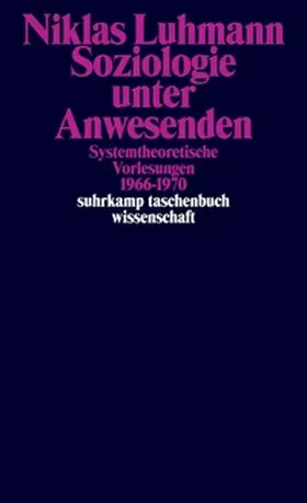 Luhmann / Gesigora / Kieserling | Soziologie unter Anwesenden | E-Book | www.sack.de