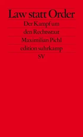Pichl | Law statt Order | E-Book | www.sack.de