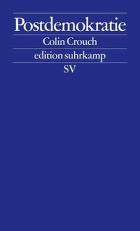 Crouch |  Postdemokratie | eBook | Sack Fachmedien