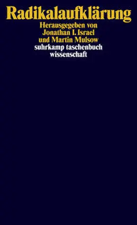 Israel / Mulsow |  Radikalaufklärung | eBook | Sack Fachmedien