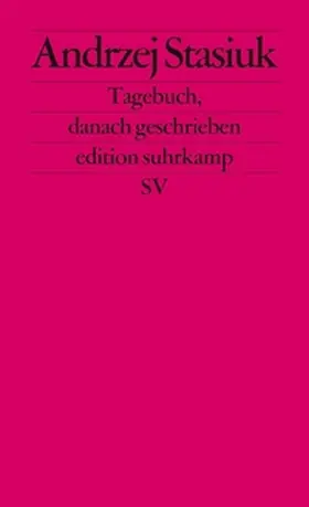 Stasiuk | Tagebuch, danach geschrieben | E-Book | www.sack.de