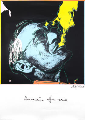 Suhrkamp Verlag |  Poster Hermann Hesse »Andy Warhol« (A1) | Sonstiges |  Sack Fachmedien