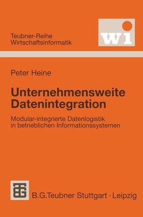 Unternehmensweite Datenintegration | Buch | 978-3-519-00311-3 | sack.de