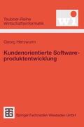 Herzwurm |  Herzwurm, G: Kundenorientierte Softwareproduktentwicklung | Buch |  Sack Fachmedien