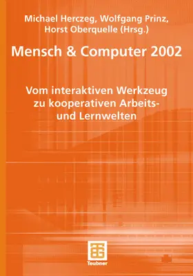 Herczeg / Oberquelle / Prinz |  Mensch & Computer 2002 | Buch |  Sack Fachmedien