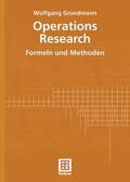 Grundmann |  Grundmann, W: Operations Research | Buch |  Sack Fachmedien